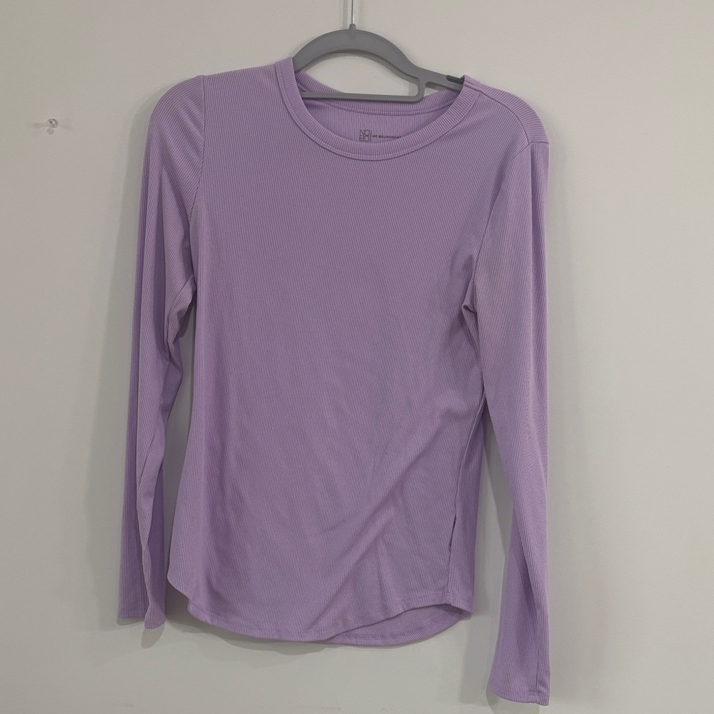 Lavender Fitted Tee, perfect for under scrubs